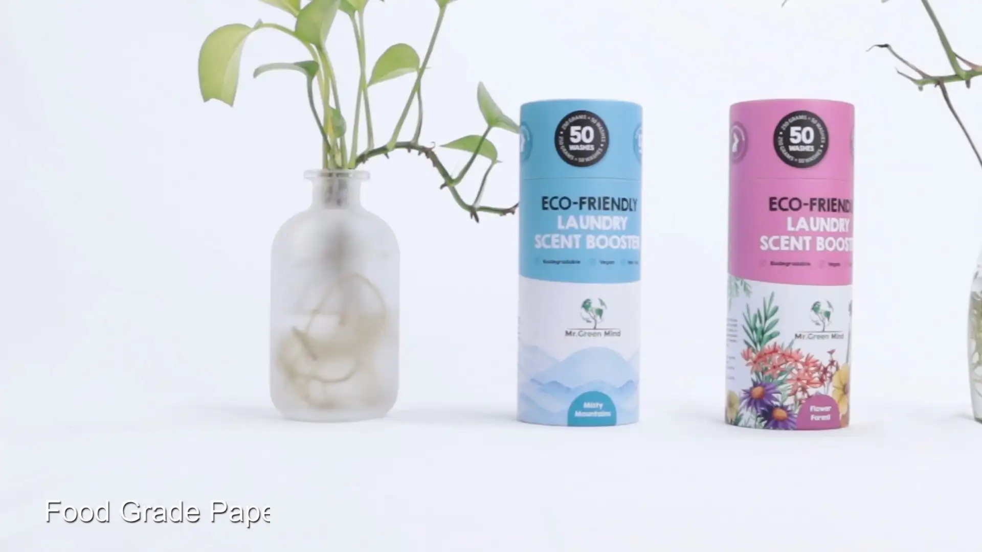 주문을 받아서 만들어진 재생된 두꺼운 종이 식품 포장 관 초콜렛 사탕 포장 1