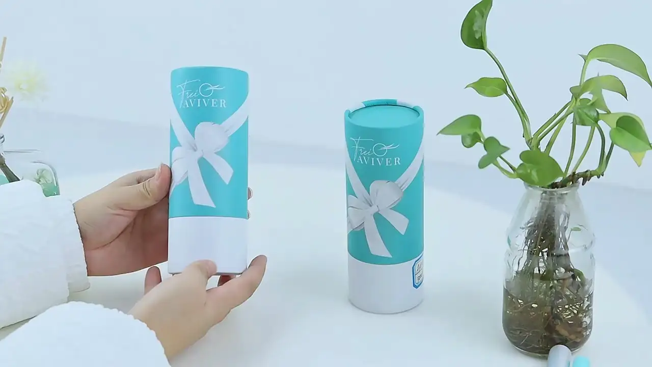 럭셔리 맞춤형 인쇄 크래프트 푸시 업 튜브 향 스틱 컨테이너 판매 30ml 50ml 탈취제 용기 1