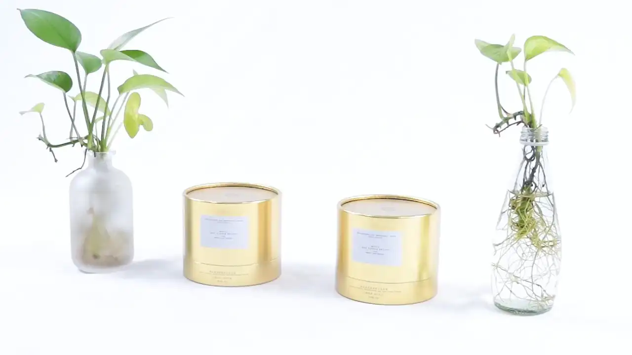 Maßgeschneiderte Premium-Pappschachtel mit Logo, Badebomben-Verpackung, Röhrenpapier, rund für Haut-Geschenkbox 1