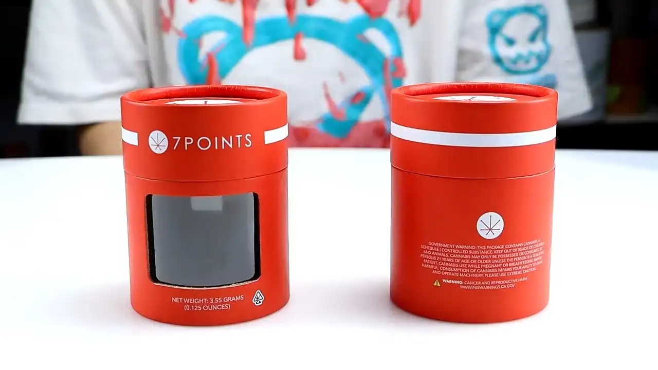 Custom Cotton Swab Paper Tube transparent cylinder Packaging Box With Window 1