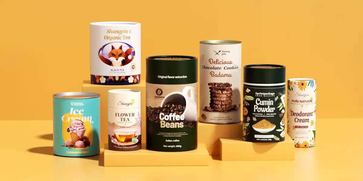food cylinder packaging
