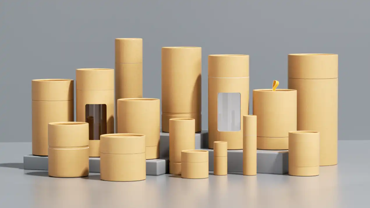 kraft packaging tubes