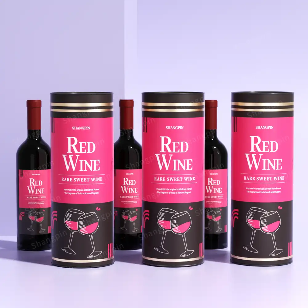 Подарочная коробка винной трубки